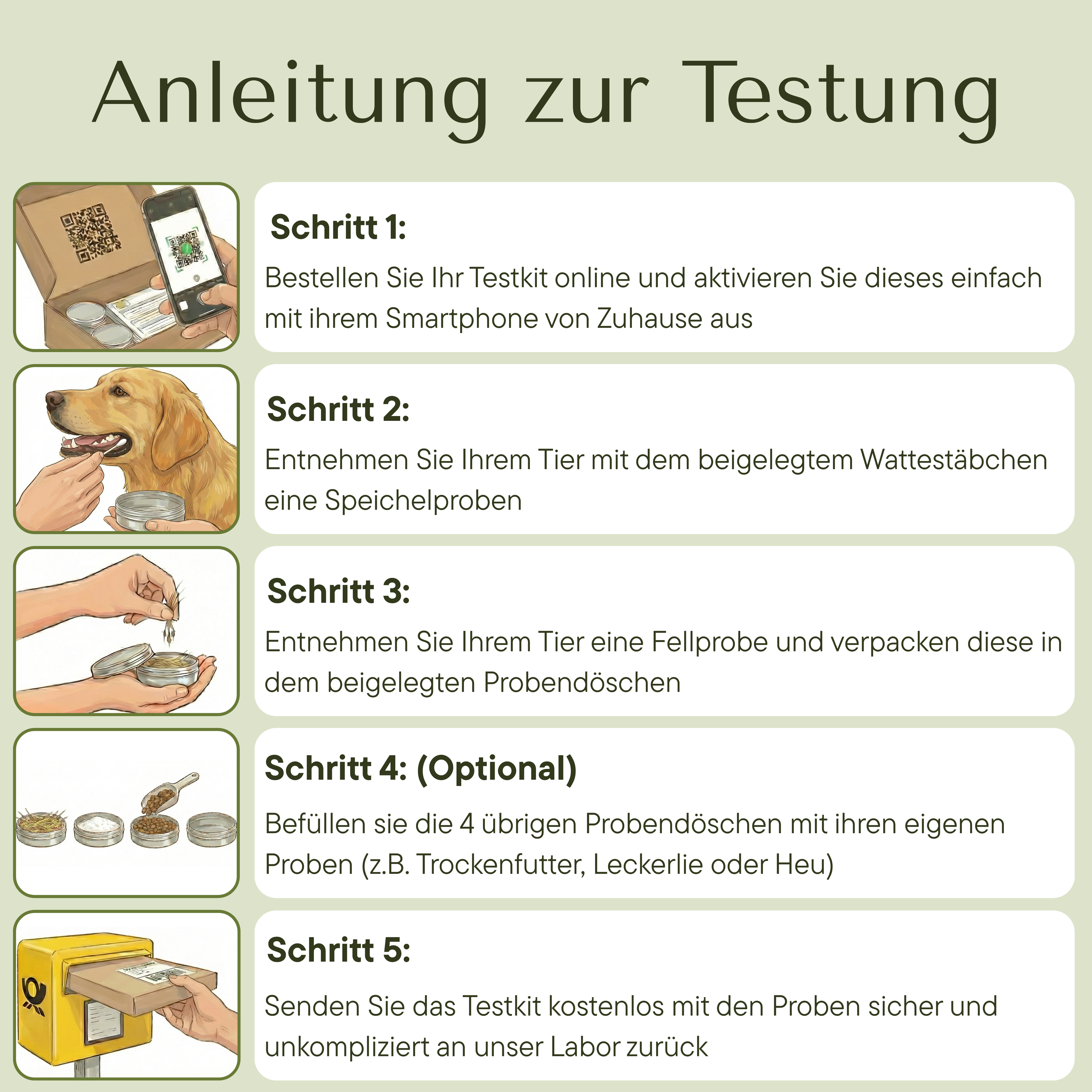 Allergietest Hund - Complete